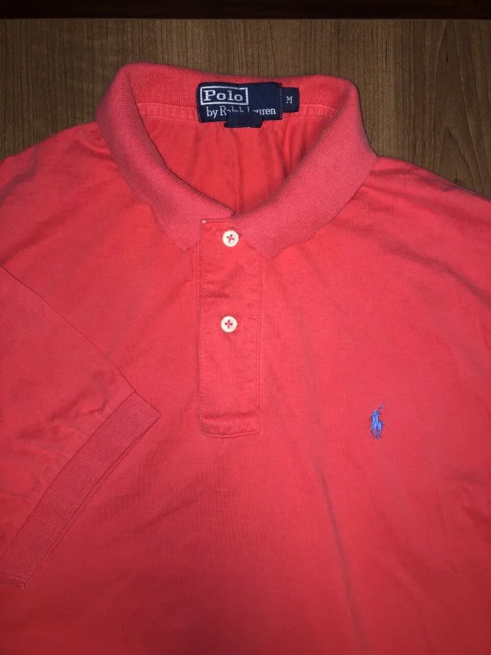 Vintage Polo Ralph Lauren Golf Polo Shirt Medium Red Polo Logo Men’s Casual